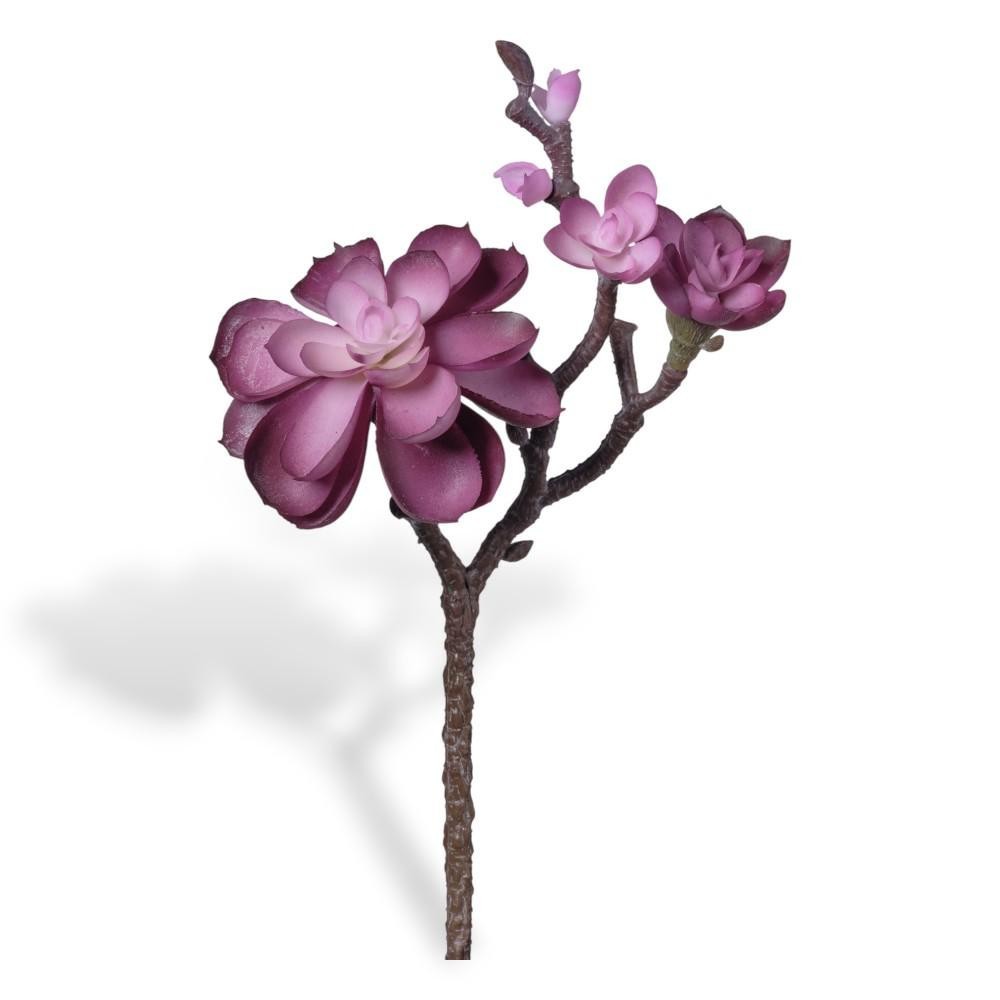 RAMO PIANTA GRASSA CM28 PURPLE